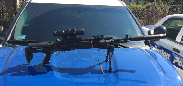 Big fake gun seized in Dorchester