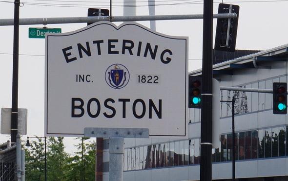Entering Boston, incorporated 1822