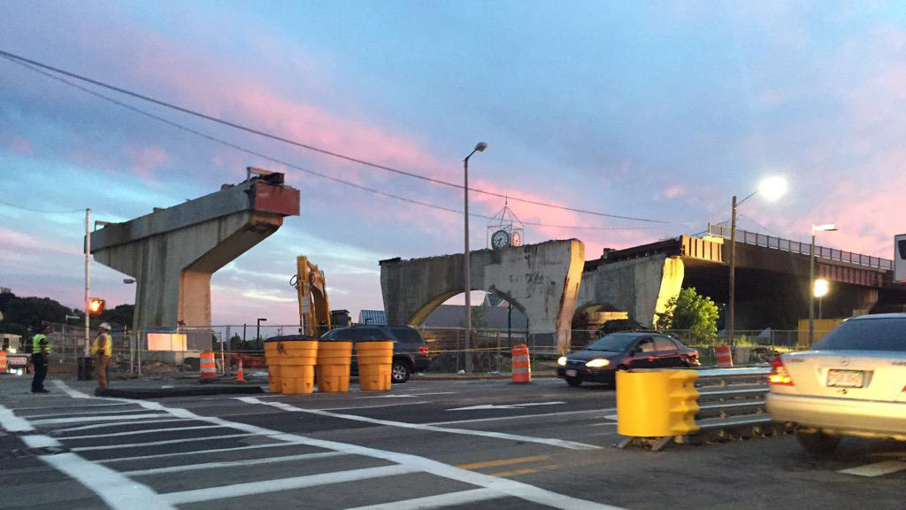 Casey Overpass coming down even more in Jamaica Plain