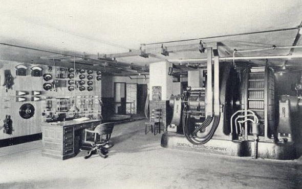 An early Boston control center