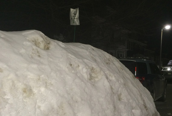 Buried vehicle in Dorchester