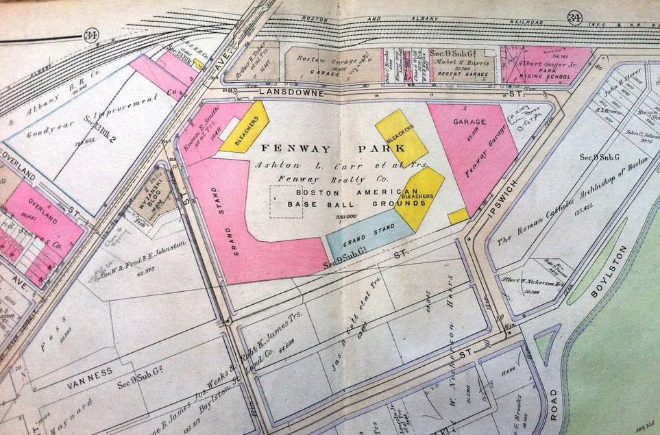 Fenway Park in 1917