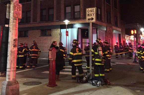 Firefighters in Cambridge due to gas leak