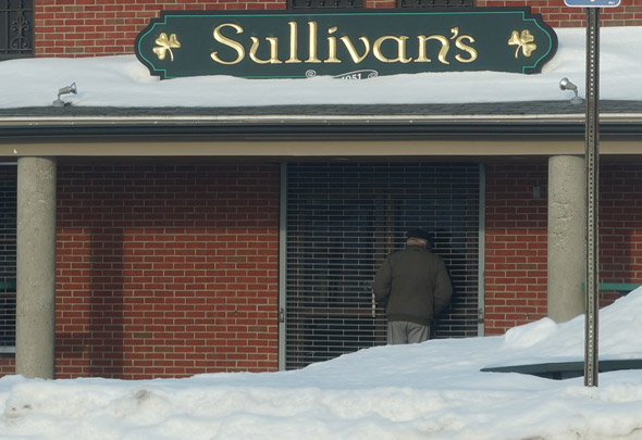 Hopeful man at Sullivan's at Castle Island