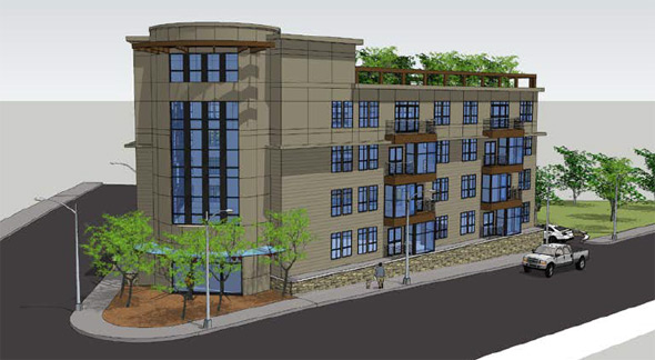 Proposed 400 Belgrade Ave. project in West Roxbury