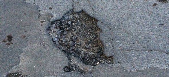 Clarice the pothole