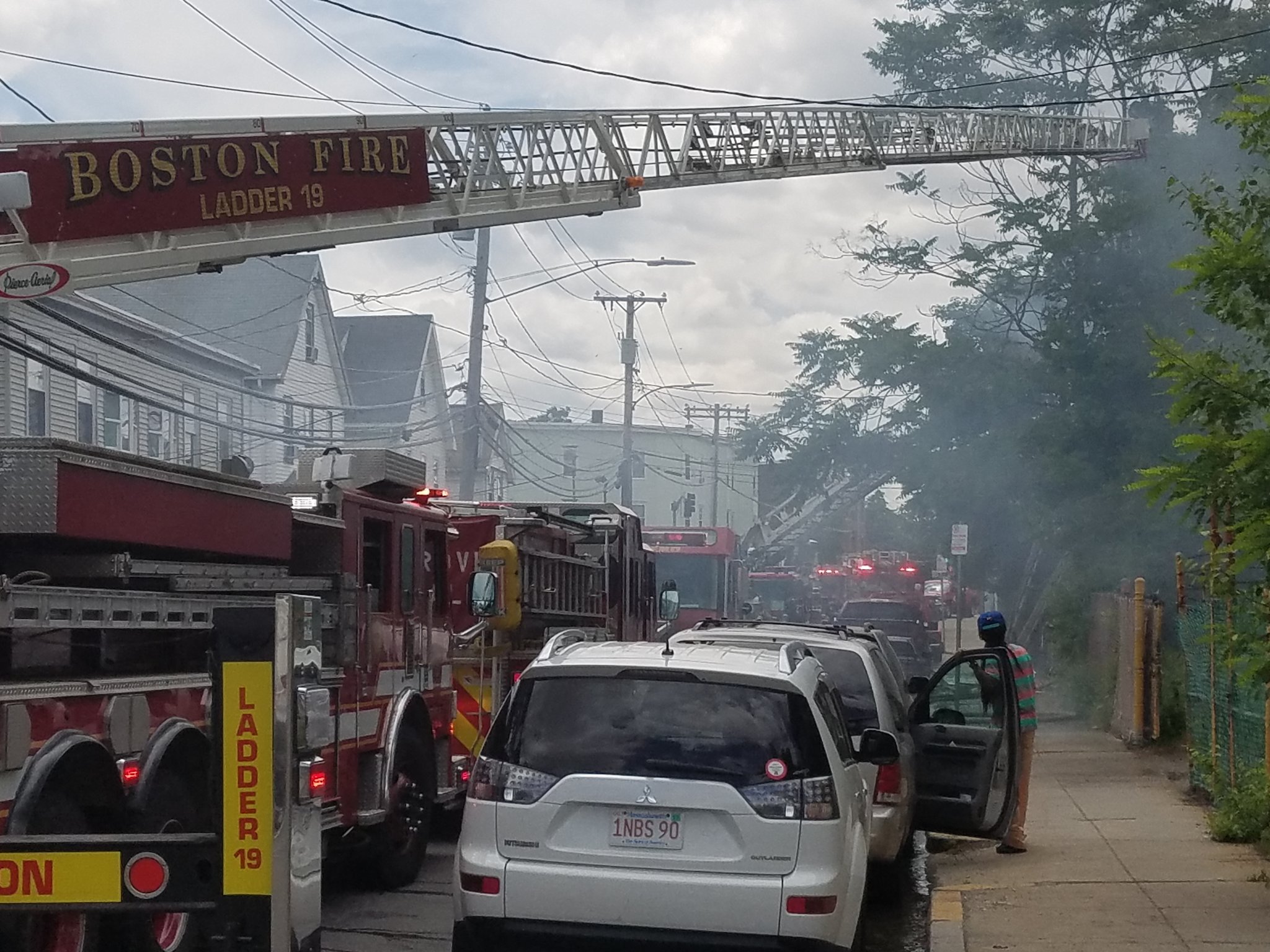 93 Park St. fire in Dorchester