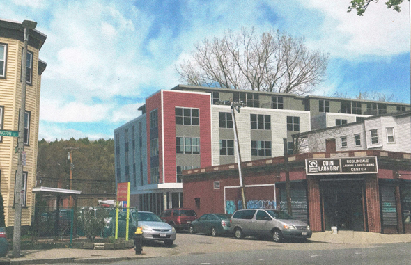Proposed Lochdale Road building
