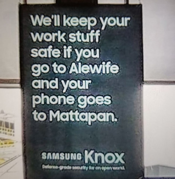 Samsung ad implies phone thieves are all from Mattapan