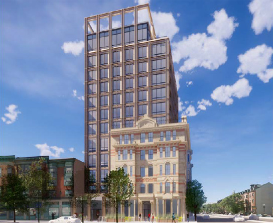 Proposed rehab, expansion of Alexandria Hotel on Massachusetts Avenue