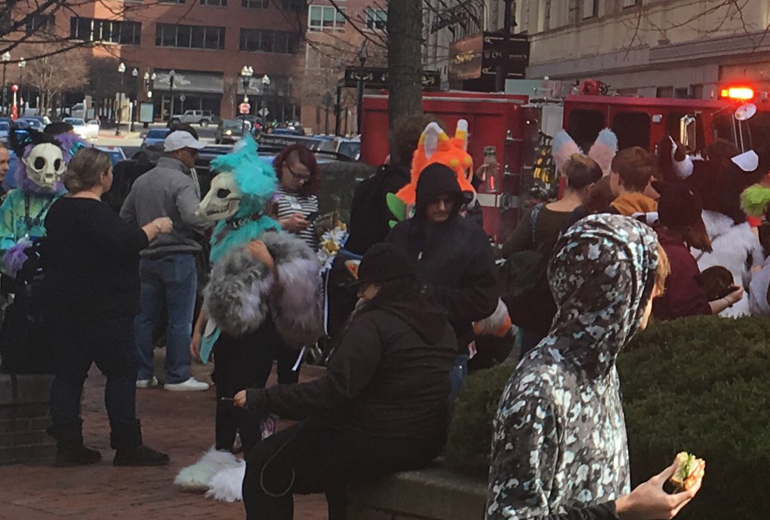 Furries evacuated from Boston hotel