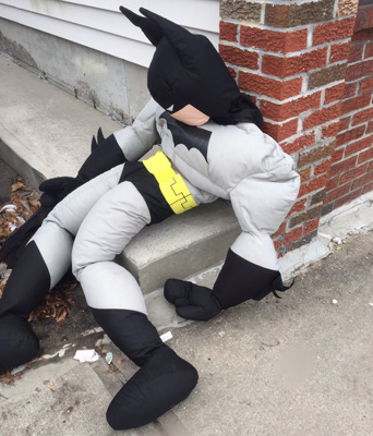 Dead Batman in Quincy