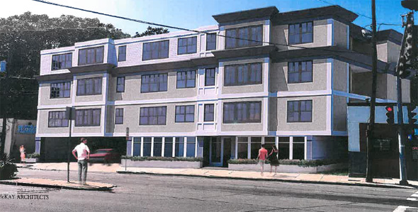 Archtect's rendering, 5205 Washington St.