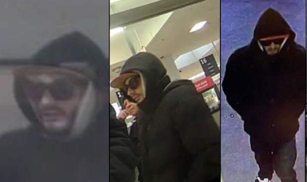 Surveillance photos of would-be Newmarket Square bank robber