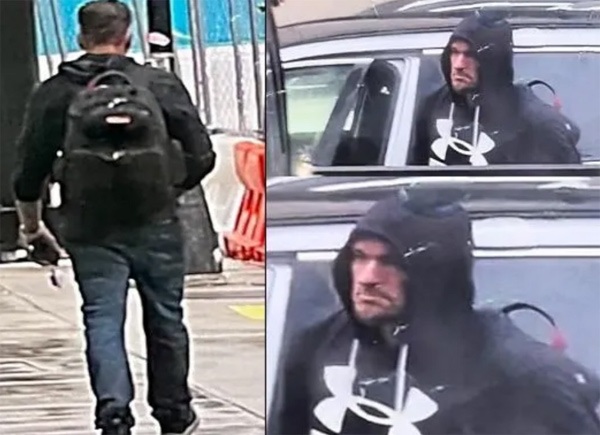 Photos of suspected carjacker