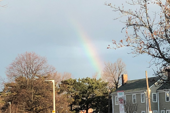 Rainbown over Charlestown