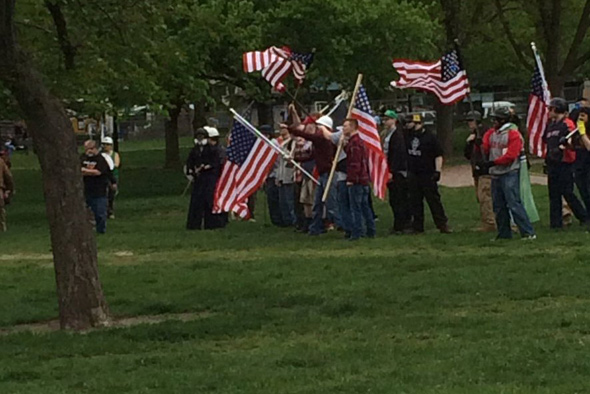 Fascists on Boston Common