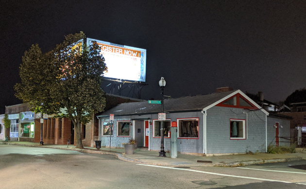 The former Dempsey's to come down