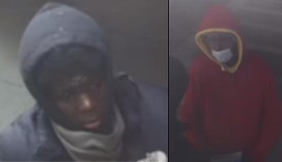 Surveillance photos of suspects