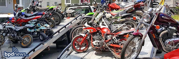 Seized bikes