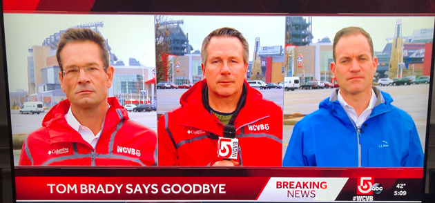 Just three reporters on screen at once at WCVB