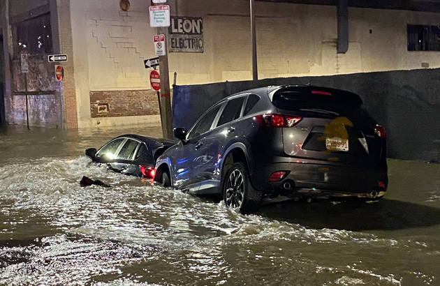 Flooging on Harrison Avenue