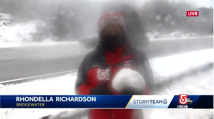 Richardson with a snowball