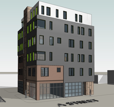 Rendering of proposed 29 A St.