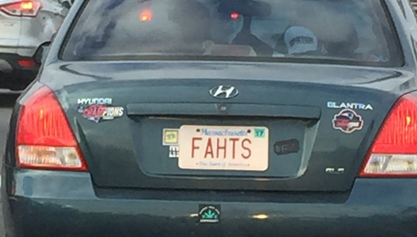 Fahts license plate