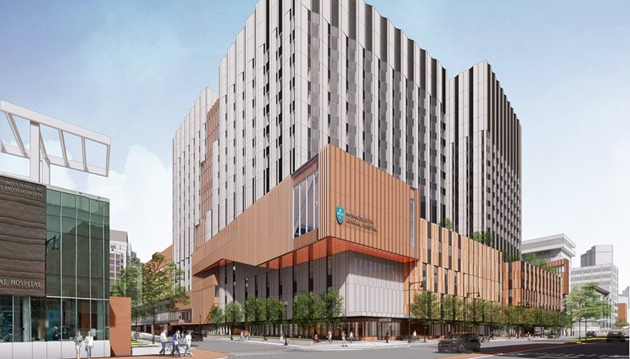 Proposed new MGH building