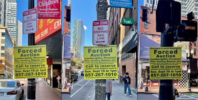 Stupid yellow signs in Chinatown
