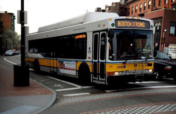 Boston Strong bus