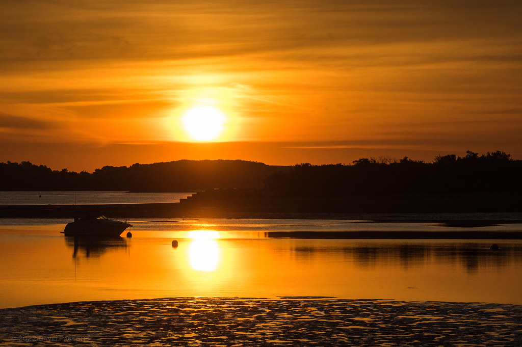 Sunrise over Dorchester Bay