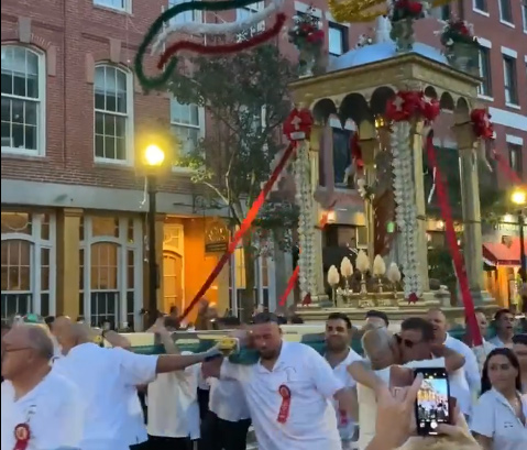 St.Aggripina procession in the North End
