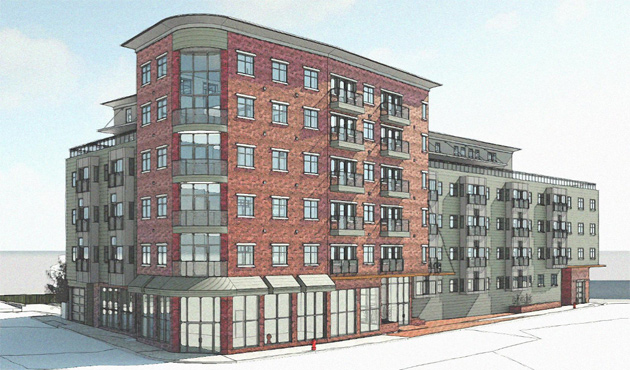 Rendering of Terrace Street proposal