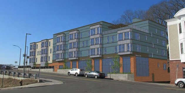 Proposed new condo building on Fairmount Avenue