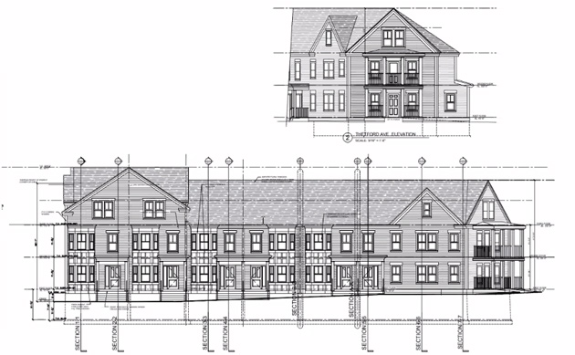 Proposed rendering of new condos