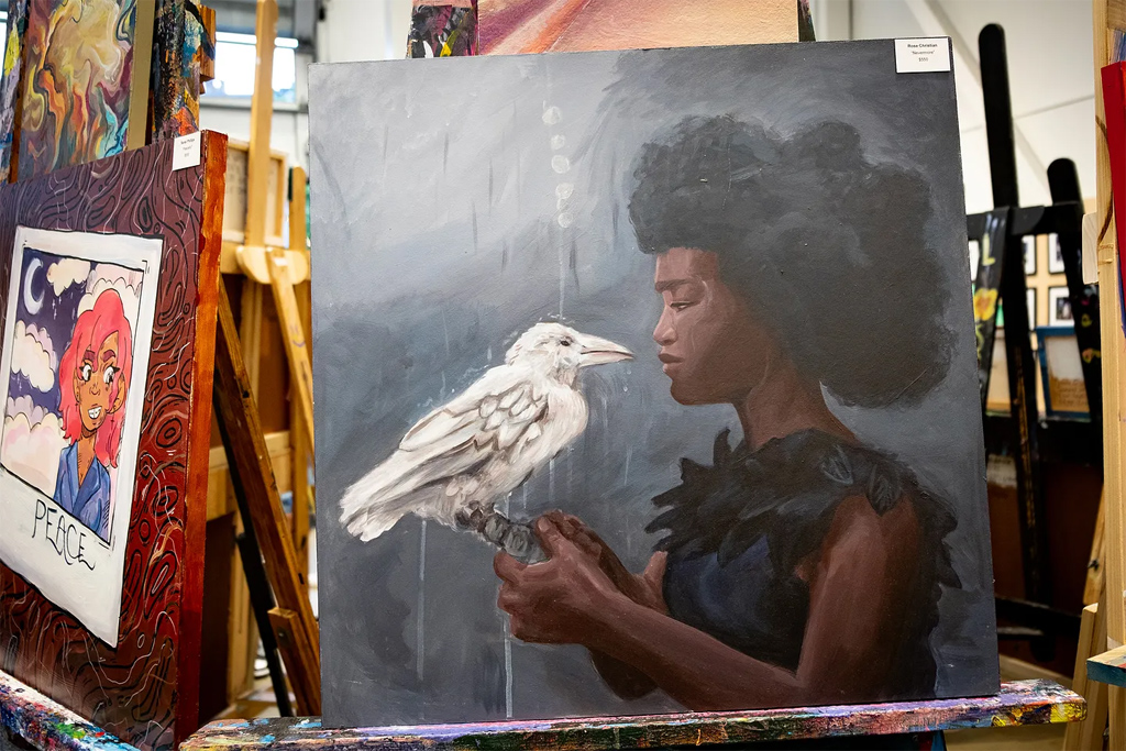 Rose Christian's painting Nevermore