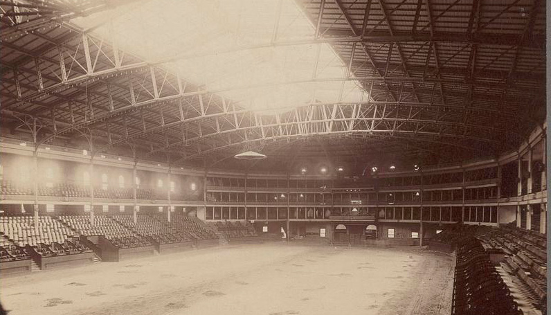 Boston Arena in the early part of the 1900s