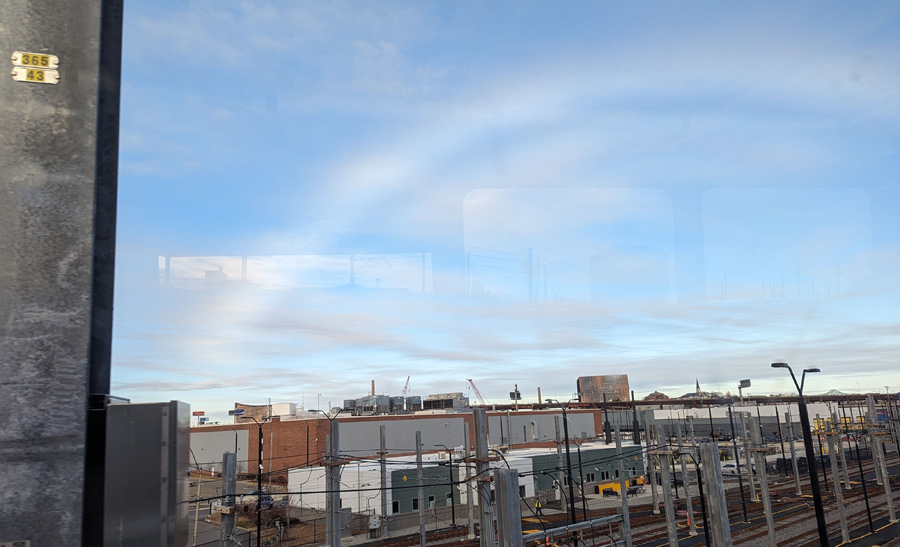 Cloud bow over Somerville