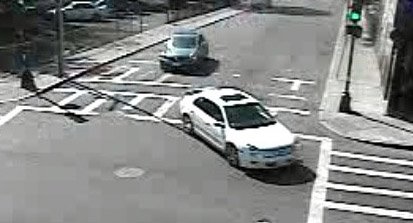 White Ford Fusion sought for shooting incident