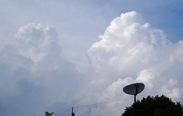Clouds over Roslindale