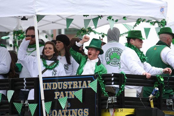 St. Patrick's Day Parade in South Boston