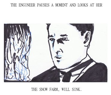 The snow farm will sink