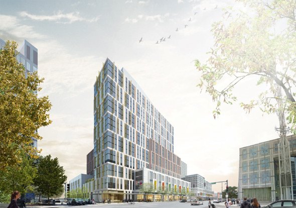 Proposed Tremont Crossing project in Roxbury