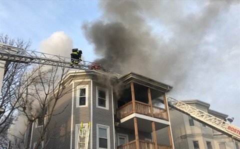 Fire at 109 Fuller St.