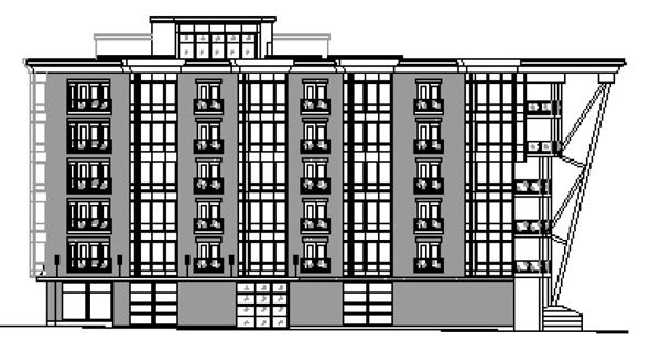 Proposed 100 A Street building in South Boston