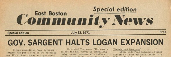 Special issue of the East Boston Community News