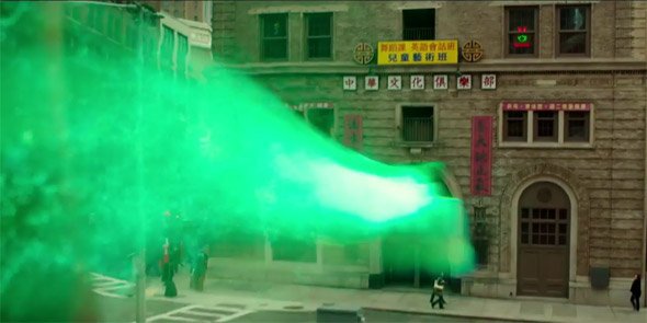 Ghostbusters scene shot in Boston Chinatown?