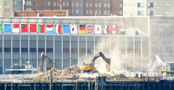 Anthony's Pier 4 demolition nearly done